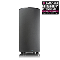 SVS PC-2000 Pro Cylinder Subwoofer in Black Gloss