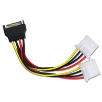 0.15m SATA Power Adapter Cable