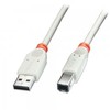 0.2m USB 2.0 Cable - Type A to B,  Grey