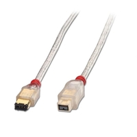 0.3m Premium FireWire 800 Cable - 6 Pin Male to 9 Pin Bilingual Male