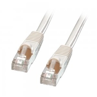 0.5m CAT6 STP PiMF Snagless Network Cable,  Grey