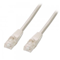 0.5m CAT6 UTP Snagless Network Cable,  White