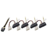 0.5m Mini SAS to 4 x SAS & 5.25" Power Cable