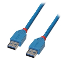 0.5m USB 3.0 Cable Pro - Type A Male to A Male,  Blue