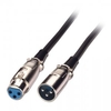 10m XLR Cable - Male to Female,  Black