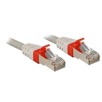 15m CAT6a SSTP LS0H Network Cable,  Grey