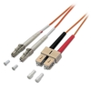 15m Fibre Optic Cable - LC to SC,  50/125m OM2