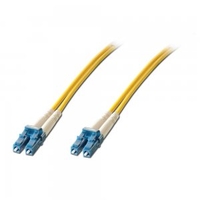 15m Fibre Optic Patch Lead OS1 LC to LC Connectors,  9/125m