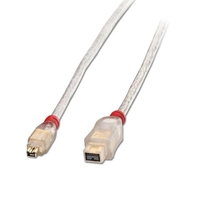 15m Premium FireWire 800 Cable - 4 Pin Male to 9 Pin Bilingual Male