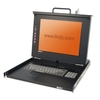 19" Modular KVM Terminal with 15" LCD