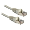 1m CAT5e Gigabit FTP Snagless Network Cable,  Grey