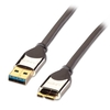 1m CROMO USB 3.0 Type A Male to Micro-B Cable