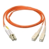 1m Fibre Optic Cable - LC to SC,  62.5/125m OM1