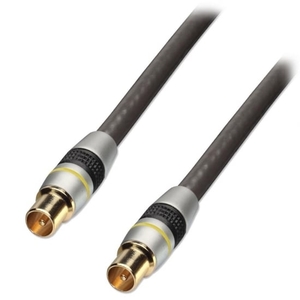 1m Premium TV Aerial / UHF / RF / Freeview Coax Cable