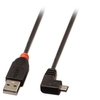 1m USB 2.0 Cable - Type A to Micro-B Cable,  90 Degree Right Angle