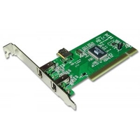 2 + 1 Port FireWire Card,  PCI (32 Bit)