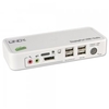 2 Port KVM Switch - DisplayPort,  USB 2.0 & Audio