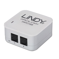 2 Way TosLink Digital Optical Audio Switch