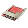 2.5" SATA adapter for mSATA SSD (Latching connectors)