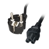 2m Clover Leaf Schuko Mains Power Cable