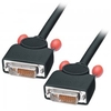 2m DVI-D Cable,  Dual Link,  Black