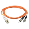 2m Fibre Optic Cable - LC to ST,  62.5/125m OM1
