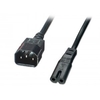 2m IEC C14 Plug to Figure 8 Connector Lead