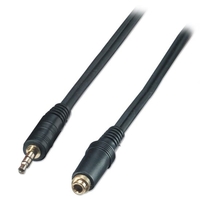 2m Premium Audio Extension Cable - 3.5mm Stereo Jack Male to Female