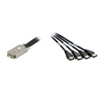 2m SAS/eSATA II Multilane Cable (SFF-8470 to eSATA)