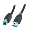 2m USB 3.0 Cable - Type A to B,  Black