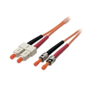 30m Fibre Optic Cable - ST to SC,  50/125m OM2