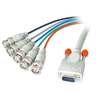 3m Premium VGA to 5 x BNC Monitor Cable
