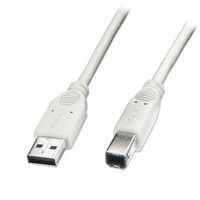 3m USB 2.0 Cable - Type A to B,  Grey,  Box of 50