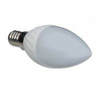 3W LED Candle Bulb,  Warm White