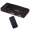 4 Port DVI Audio/Video Switch