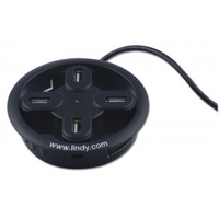 4 Port USB 2.0 In-Desk Hub