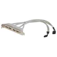 4 Port USB 2.0 PC Back Plate