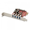 4 Port USB 3.0 PCIe Card