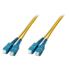 5m Fibre Optic Patch Lead OS1 SC to SC Connectors,  9/125m