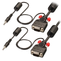 7.5m Premium VGA & Audio Cable