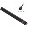 8 Way UK Mains Sockets,  Vertical PDU with IEC Mains Cable