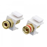 Banana Connector Keystone,  2 pack