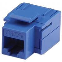 CAT5e Keystone Coupler,  Blue