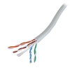 CAT5e UTP Solid 8 Core (4 Pair) Cable,  Grey,  305m Reel