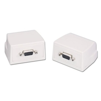 CAT5e/6 VGA Extender,  Surface Mount Housing