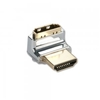 CROMO HDMI Male to HDMI Female 90 Degree Right Angle Adapter - Up