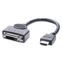 DVI-D Female to HDMI Male Adapter Cable,  0.2m