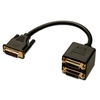 DVI Dual Link Splitter Cable,  2 Way