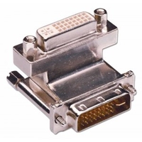 DVI-I Female to DVI-I Male 90 Adapter