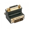 DVI-I Male to DVI-I Female 90 Adapter Down